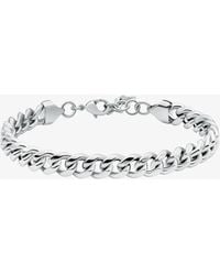 Michael Kors - Precious Metal-Plated Brass Curb-Link Chain Bracelet - Lyst