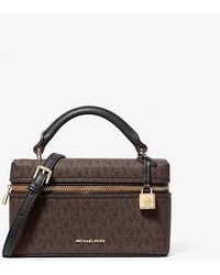 Michael Kors - Mk Jana Extra-Small Signature Logo Convertible Crossbody Bag - Lyst