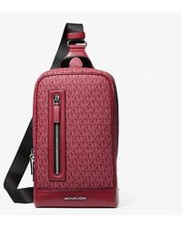 Michael Kors - Cooper Signature Logo Sling Pack - Lyst