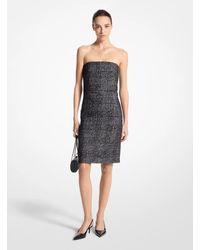 Michael Kors - Wool, Alpaca, & Mohair-Blend Sheath Dress - Lyst
