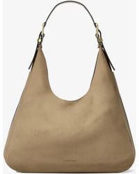 MICHAEL Michael Kors - Michael Kors Nolita Large Nubuck Hobo Shoulder Bag - Lyst