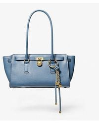 Michael Kors - Mk Hamilton Moderne Small Leather Satchel - Lyst