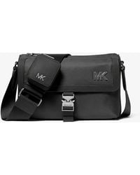 Michael Kors - Mk Eli Nylon Messenger Bag With Zip Pouch - Lyst