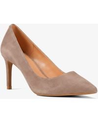 MICHAEL Michael Kors - Mk Alina Flex Suede Pump - Lyst