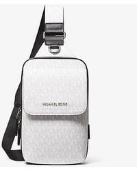 Michael Kors - Hudson Signature Logo Sling Pack - Lyst