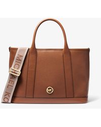 MICHAEL Michael Kors - Luisa Medium Pebbled Leather Tote Bag - Lyst
