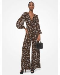 michael kors studded georgette caftan