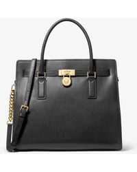MICHAEL Michael Kors - Hamilton Large Satchel - Lyst