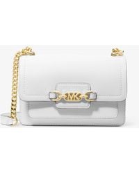 MICHAEL Michael Kors - Borsa a tracolla Heather extra-small in pelle - Lyst