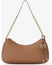 MICHAEL Michael Kors - Mk Nolita Medium Pebbled Leather Chain Pochette - Lyst