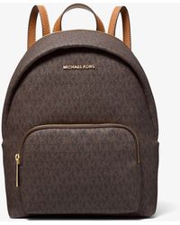 michael kors backpack mk logo