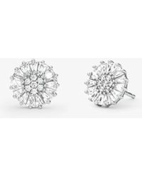 Michael Kors - Mk Precious Metal-Plated Sterling Pavé Stud Earrings - Lyst