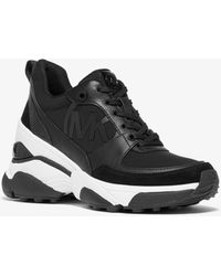 olympia leather and scuba trainer