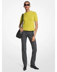 MICHAEL Michael Kors - Mk Knit Short-Sleeve Jumper - Lyst