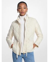 MICHAEL Michael Kors - Mk Quilted Puffer Jacket - Lyst