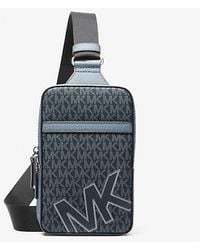 Michael Kors - Cooper Medium Signature Logo Sling Pack - Lyst