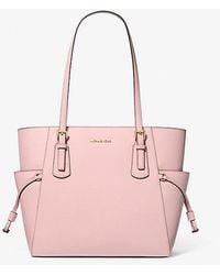 Michael Kors - Voyager Large Saffiano Leather Tote Bag - Lyst