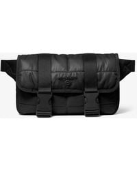 Michael Kors Mk Greyson Logo Sling Pack in Black for Men | Lyst