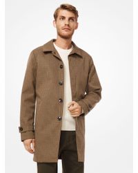 michael kors trench coat mens