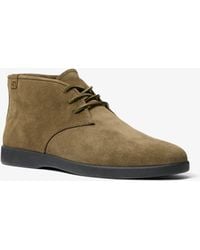Michael Kors - Mk Wesley Suede Boot - Lyst