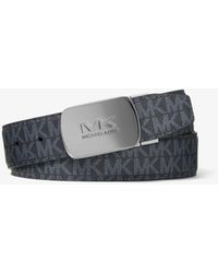 white michael kors belt mens