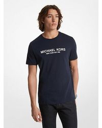 Michael Kors - Logo Cotton T-shirt - Lyst
