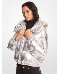 Metallic Jackets for Women | Lyst