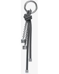 MICHAEL Michael Kors - Michael Kors-Tone And Speckled Cord Bag Charm - Lyst