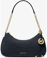 MICHAEL Michael Kors - Mk Nolita Medium Nubuck Chain Pochette - Lyst