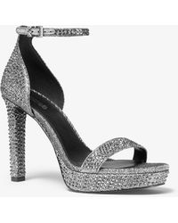 michael michael kors barlow mesh and scuba sport sandal