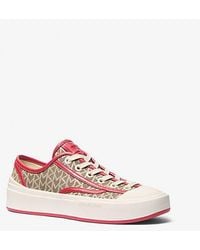 MICHAEL Michael Kors - Jude Mk2000 Logo Jacquard Trainers - Lyst