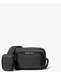 Michael Kors - Cooper Signature Logo Camera Crossbody Bag With Pouch - Lyst