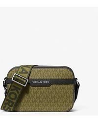 Michael Kors - Hudson Signature Logo Camera Crossbody Bag - Lyst