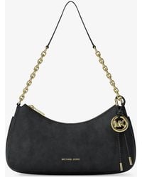 MICHAEL Michael Kors - Mk Nolita Medium Nubuck Chain Pochette - Lyst