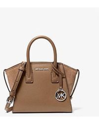 Michael Kors - Avril Extra-Small Leather Satchel - Lyst