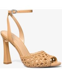 MICHAEL Michael Kors - Mk Rosie Woven Sandal - Lyst
