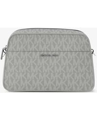 MICHAEL Michael Kors - Mk Jet Set Small Signature Logo Camera Crossbody Bag - Lyst
