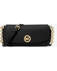 Michael Kors - Mk Nolita Small Pebbled Leather Crossbody Bag - Lyst