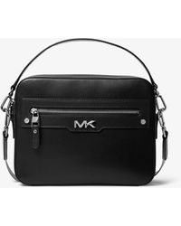 Michael Kors - Mk Varick Leather Camera Bag - Lyst