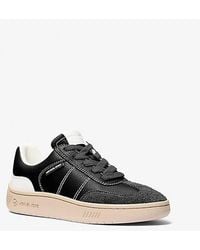 Michael Kors - Kai Mixed-Media Sneaker - Lyst