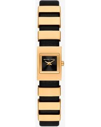 Michael Kors - Mkreloj Mini Darrington En Tono Dorado Con Correa De Piel - Lyst