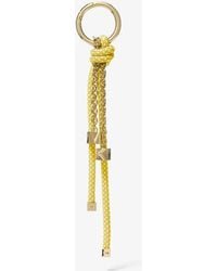 MICHAEL Michael Kors - Mk-Tone And Speckled Cord Bag Charm - Lyst