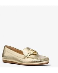 Michael Kors - Fulton Metallic Moccasin - Lyst