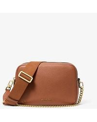 Michael Kors - Bryant Medium Pebbled Leather Camera Crossbody Bag - Lyst