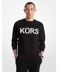 Michael Kors Kors Stretch Viscose Sweater in Red for Men Lyst
