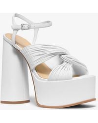 Michael Kors - Alessia Platform Sandal - Lyst
