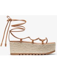 garner studded leather flatform