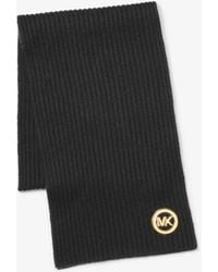 Michael Kors - Ribbed Wool Scarf - Lyst