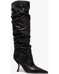 MICHAEL Michael Kors - Mk Stivale Luna Con Paillettes - Lyst