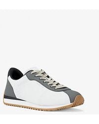 Michael Kors - Rhodes Mixed-Media Trainer - Lyst